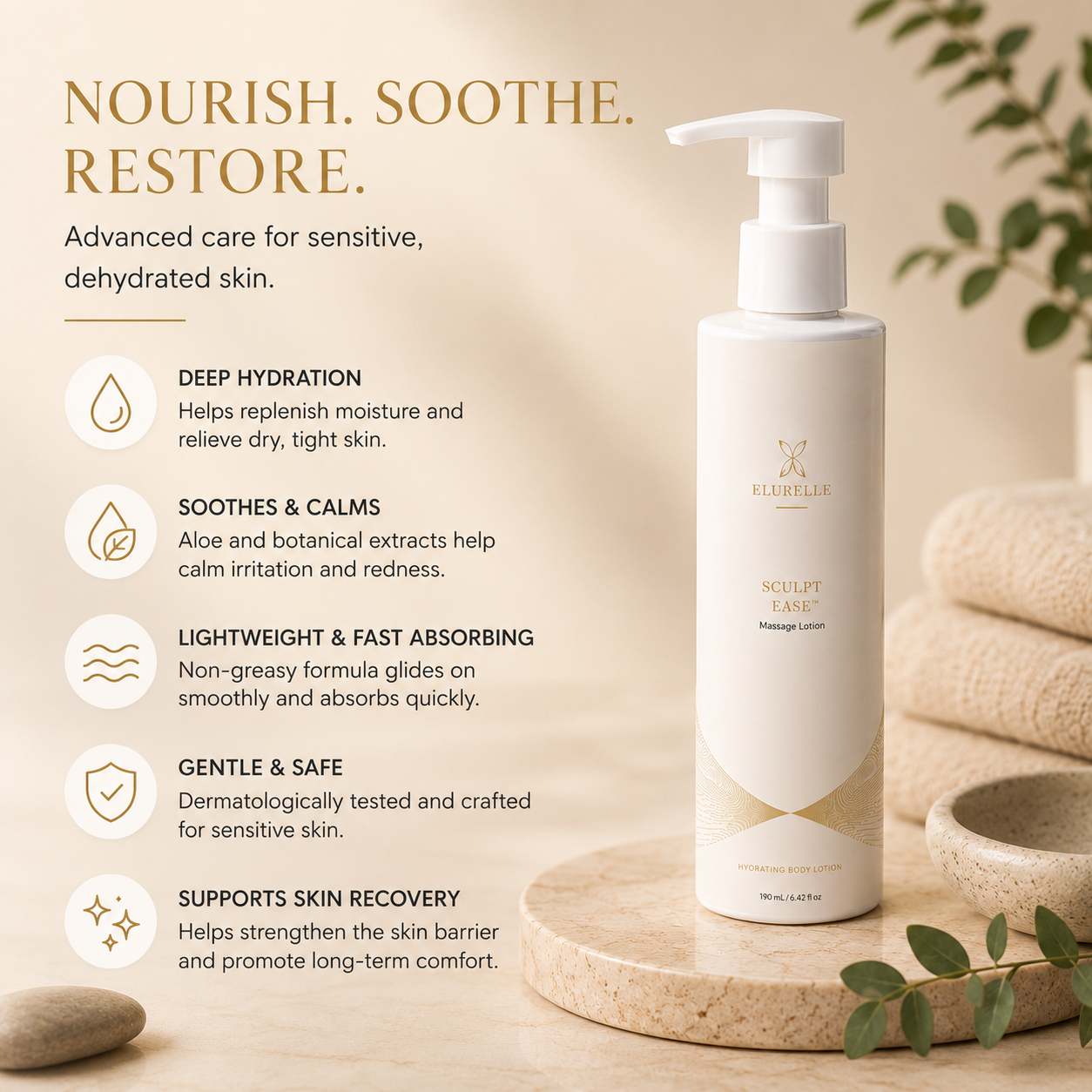 SculptEase™ Massage Lotion