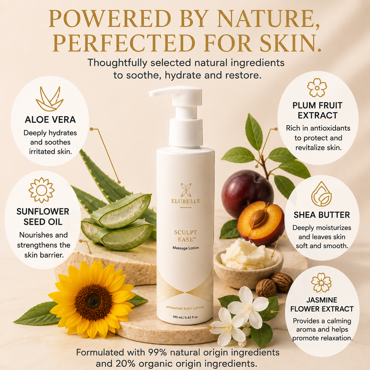 SculptEase™ Massage Lotion