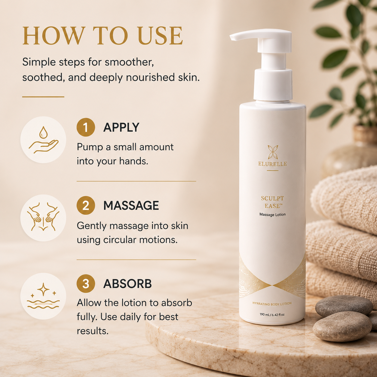 SculptEase™ Massage Lotion