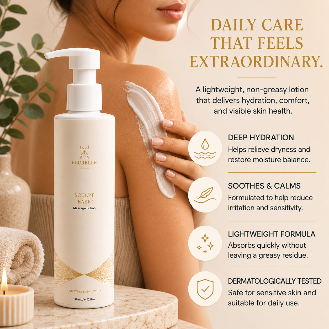 SculptEase™ Massage Lotion